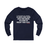 TRADING PLACES UNISEX LONG SLEEVE T-SHIRT