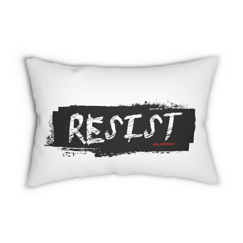 RESIST - BLACK LUMBAR PILLOW