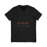 EAUX RBG UNISEX V-NECK T-SHIRTS