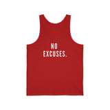 NO EXCUSEUNISEX TANK TOP