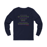 BLACK QUEER RAINBOW UNISEX LONGSLEEVE T-SHIRTS