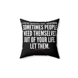 WEED THEMSELVES OUT THROW PILLOW