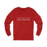 YOU CAN DO ALL THINGS - WHITE UNISEX LONG SLEEVE T-SHIRT