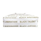 BLACK MAGIC - GOLD LETTERS WEEKENDER BAG