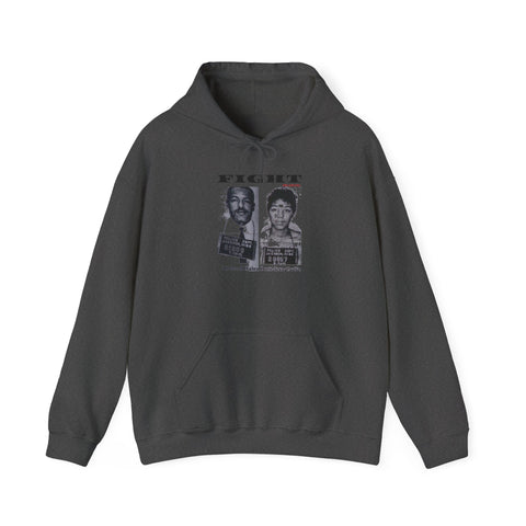 FIGHT - WHITE UNISEX HOODIE
