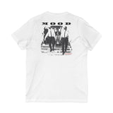 MOOD - WHITE UNISEX V-NECK T-SHIRT