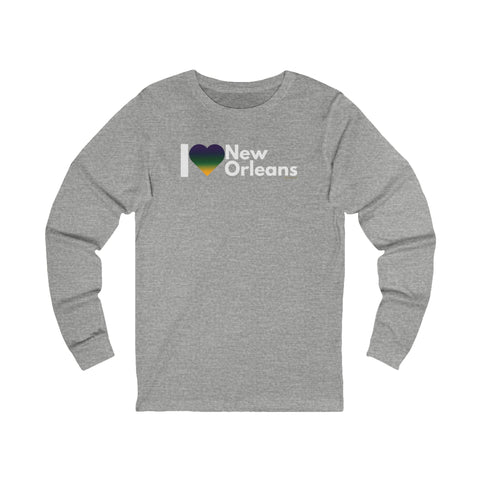 I 💜 New Orleans New Orleans UNISEX LONG SLEEVE T-SHIRT
