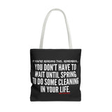 SPRING CLEANING TOTE BAG