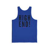 HIGH END BLACK UNISEX TANK TOP