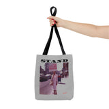 STAND - BLACK TOTE BAG
