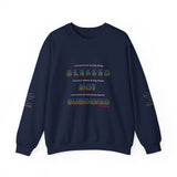 BLACK WOMAN RAINBOW UNISEX SWEAT SHIRT