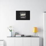 REACH FOR SOMETHING WHITE GOLD CANVAS ART