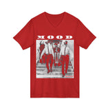 MOOD - BLACK UNISEX V-NECK T-SHIRT