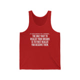 REALIZE YOUR DREAMS UNISEX TANK TOP