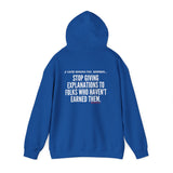 EXPLANATION UNISEX HOODIE