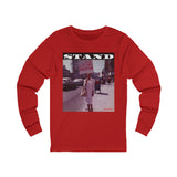 STAND - WHITE UNISEX LONG SLEEVE T-SHIRT
