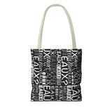 EAUX WHITE TOTE BAG