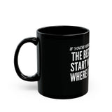BEST APOLOGIES CERAMIC MUG - BLACK 11OZ