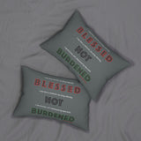 BLACK WOMAN RBG LUMBAR PILLOW