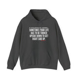 UPSIDE DOWN UNISEX HOODIE