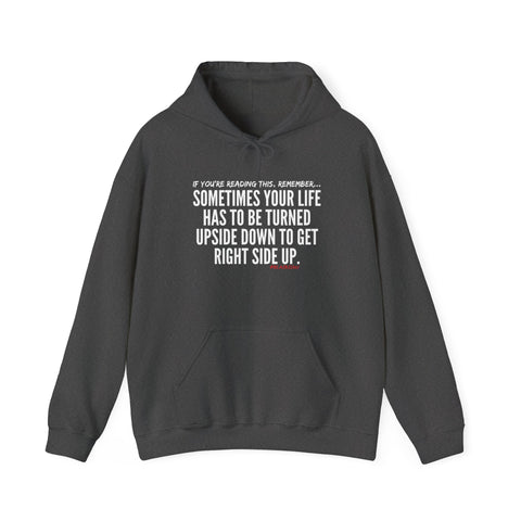 UPSIDE DOWN UNISEX HOODIE