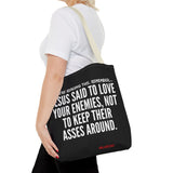 JESUS SAID TOTE BAG