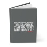 BEST APOLOGIES JOURNAL