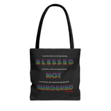 BLACK MAN RAINBOW TOTE BAG