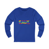 EAUX  RAINBOW UNISEX LONG SLEEVE T-SHIRTS