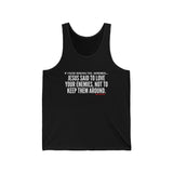 JESUS SAID (CLEAN) UNISEX TANK TOP