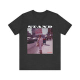 STAND - WHITE UNISEX SHORT SLEEVE T-SHIRT