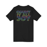 COUNT IT ALL JOY UNISEX V-NECK  T-SHIRTS