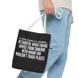 TRADING PLACES TOTE BAG