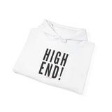 HIGH END BLACK UNISEX HOODIE