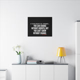 GROWTH AND CHANGE CANVAS ART