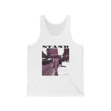 STAND - BLACK UNISEX TANK TOP