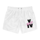 V EAUX IV - BLACK W/ PINK EAUX SWIM TRUNK