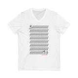 BITCH_black UNISEX V-NECK T-SHIRT