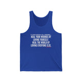 HEAL YOUR WOUNDS UNISEX TANK TOP