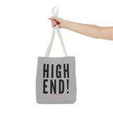 HIGH END BLACK TOTE BAG