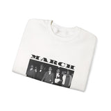 MARCH - BLACK UNISEX SWEAT SHIRT