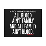 ALL BLOOD CANVAS ART