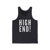 HIGH END WHITE UNISEX TANK TOP