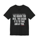 TAKE AIM UNISEX SHORT SLEEVE T-SHIRT