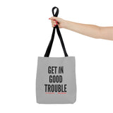 GET IN GOOD TROUBLE - BLACK TOTE BAG