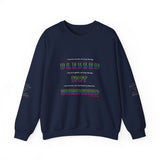 BLACK QUEER RAINBOW UNISEX SWEATSHIRTS