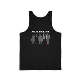 MARCH - WHITE UNISEX TANK TOP