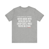 HECKLERS UNISEX SHORT SLEEVE T-SHIRT