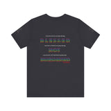BLACK WOMAN RAINBOW UNISEX V-NECK T-SHIRT