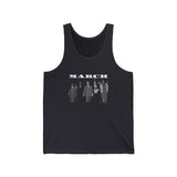 MARCH - WHITE UNISEX TANK TOP
